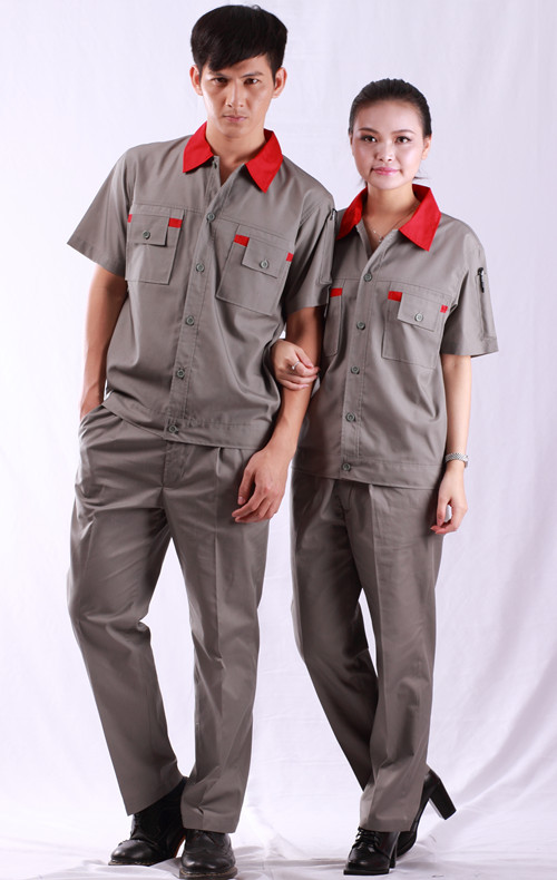 撞色立體口款式餐飲袋工程行業(yè)服