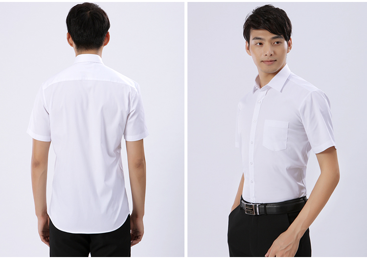 款式物業(yè)公司男士職品牌員季節(jié)襯衫