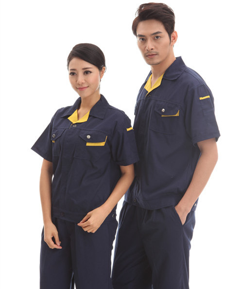 撞顏色品牌色夏款式季短袖工服